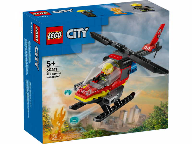 LEGO City Fire Rescue Helicopter