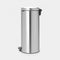 Brabantia 30L Newlcon Pedal Bin - Matt Steel