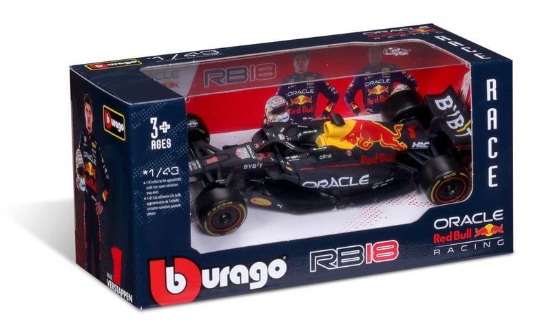1:43 F1 Red Bull Racing RB18 Verstappen Model