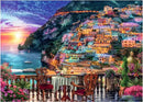 Dinner In Positano 1000pc Jigsaw Puzzle