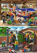 Plane & Train Repairs 24pc Jigsaw Puzzle
