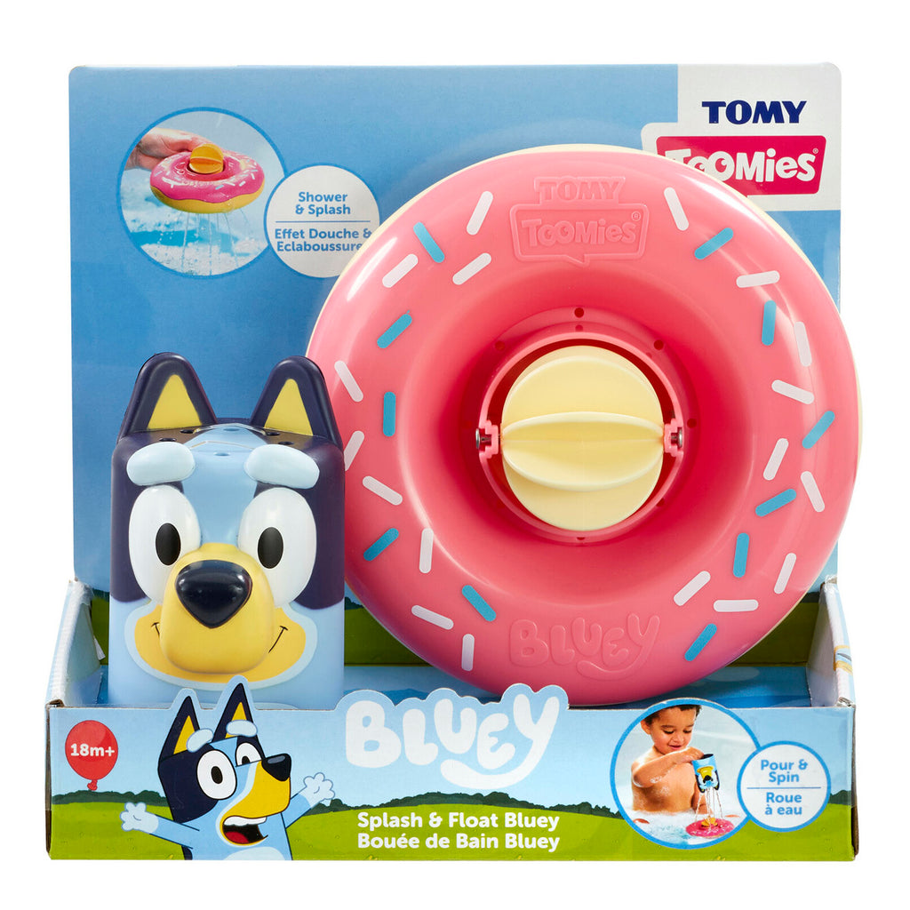 Toomies Bluey douche & schuimbad, interactief badspeelgoed, met Toomies Bluey douche & schuimbad, interactief badspeelgoed, met