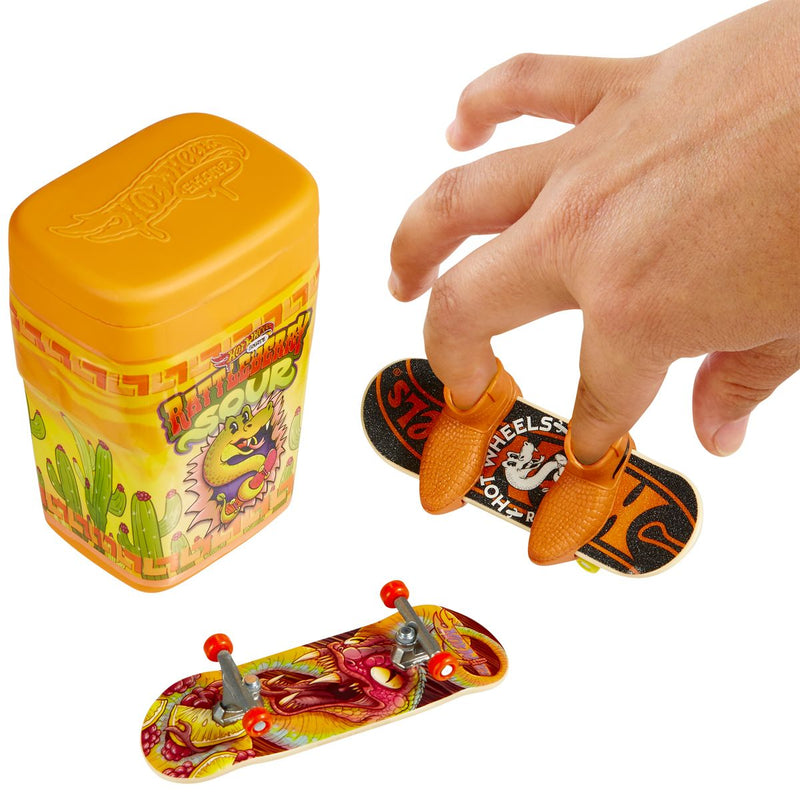 Hot Wheels Skate - Flavour Fingerboard Container 2 Pack Assortment