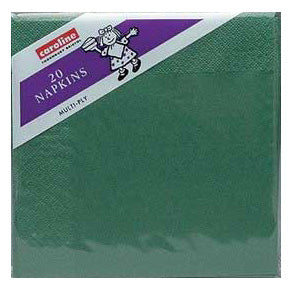 Dark Green 2ply Napkins 20pk