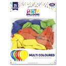 Multi Coloured Balloons 25 Pack