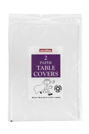 Paper Table Covers 2 Pack - White