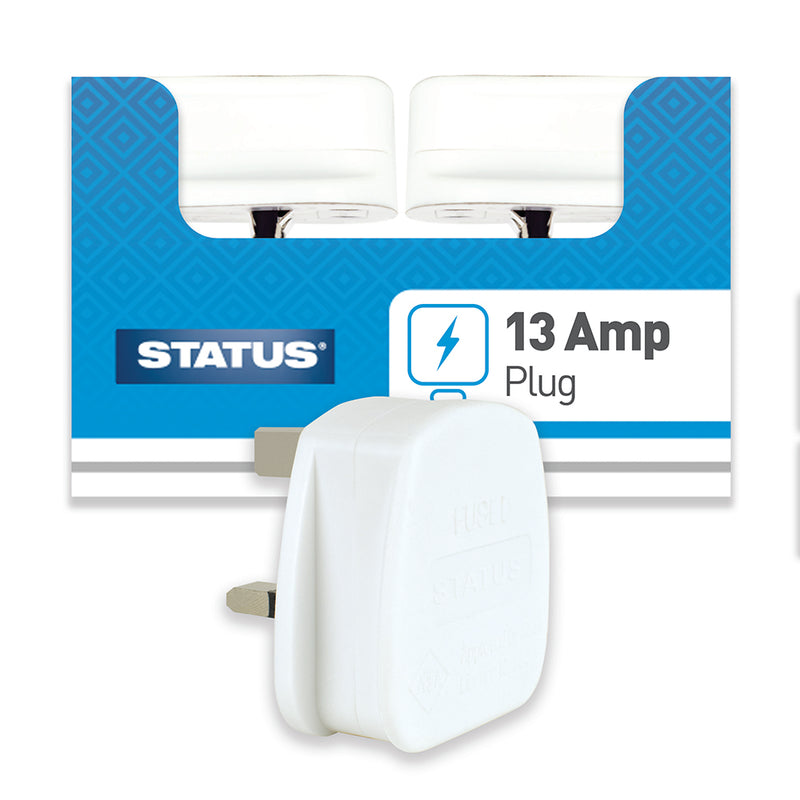 Plug 13 Amp White