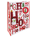 Reusable Ho Ho Ho Christmas Shopping Bag