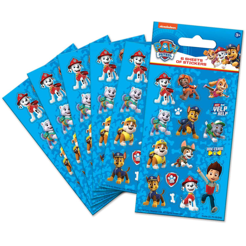 Party Sticker Pack - Paw Patrol