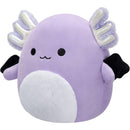 Squishmallows Halloween Plush 7.5" - Monica the Purple Axolotl