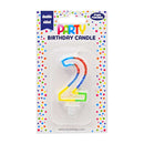 Birthday Candle - Number 2