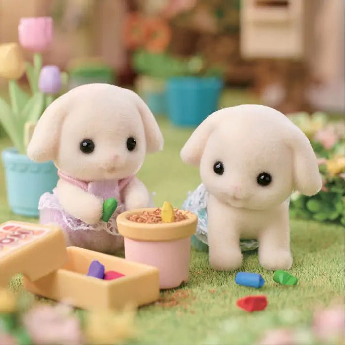 Sylvanian Families Flora Rabbit Twins