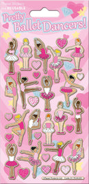 Sparkle Sticker Sheet - Ballet Dancers