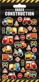 Sparkle Sticker Sheet - Under Construction