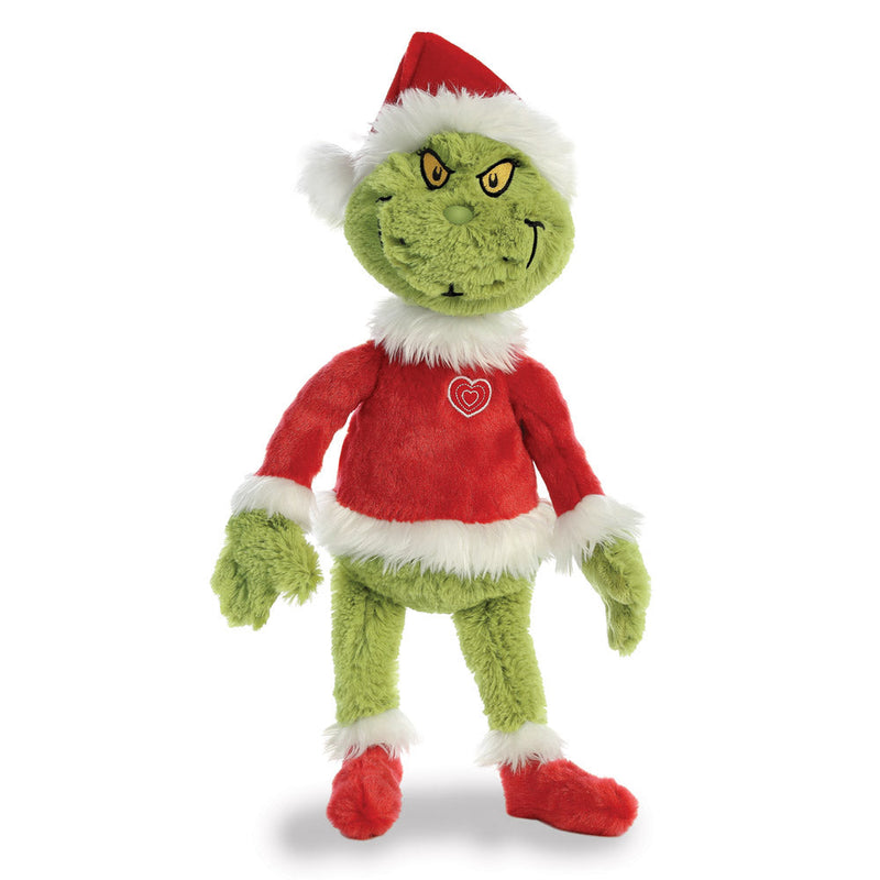 Santa Grinch 19in Plush