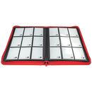Ultra Pro 9-Pocket Vivid Zippered Binder - Red