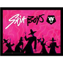 K-Pop Demon Hunters Framed Poster - Saja Boys