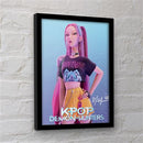 K-Pop Demon Hunters Framed Poster - Mira
