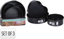 Springform Cake Tins 3 Piece