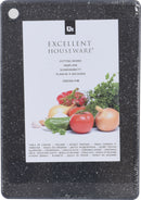 Marble Effect Chopping Board - Black