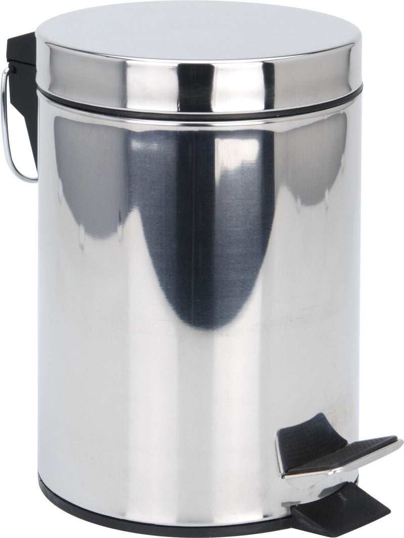 Stainless Steel 3L Pedal Bin