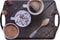 Serving Tray 45cm - Assorted Coffee Designs