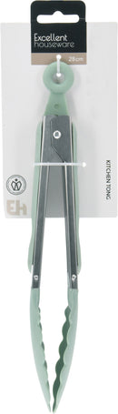 Kitchen Tongs With Plastic Head 28cm