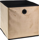 Storage Cube Suede 30cm x 30cm x30cm - 4 Assorted Colours