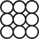 Silicone Trivot Assorted