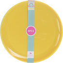 Coloured Plastic Plates 6pk