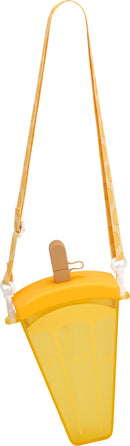 Drinking Cup & Straw With Strap Assorted