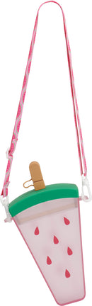 Drinking Cup & Straw With Strap Assorted