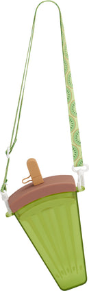 Drinking Cup & Straw With Strap Assorted