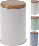 Tin Storage Jar 95mm x 145mm - Assorted Colours