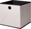 Suede Cube Storage Box Assorted