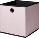 Suede Cube Storage Box Assorted