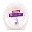 Round Cake Tin Liners 7in 50pk
