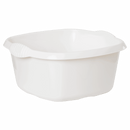 Square Washing Up Bowl 32cm - Snow White
