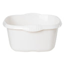 Square Washing Up Bowl 32cm - Snow White