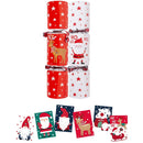 Mini Santa & Reindeer Christmas Cracker 6pk