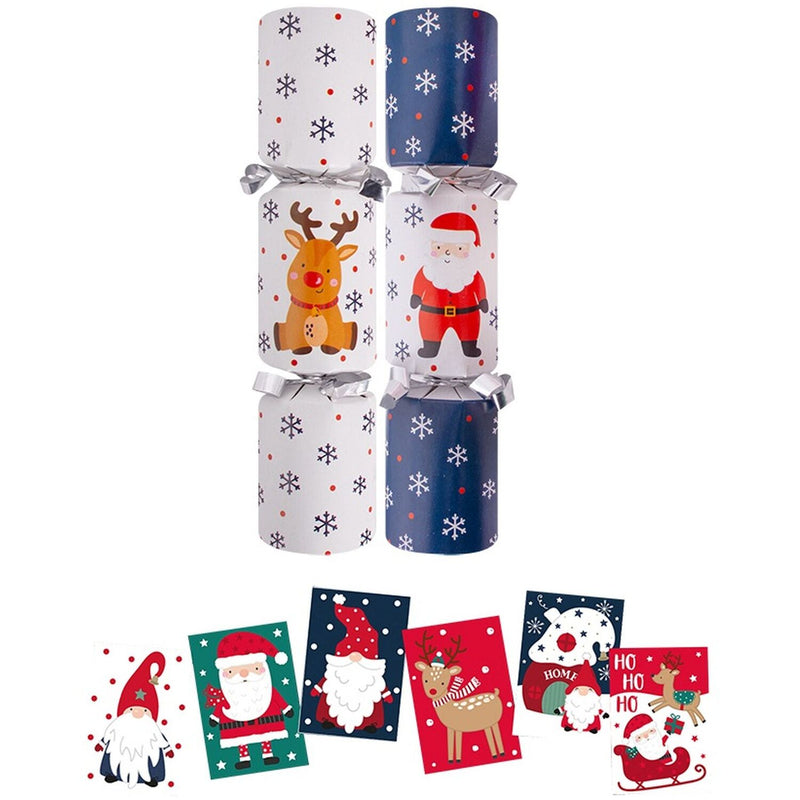 Mini Santa & Friends Christmas Cracker 6pk