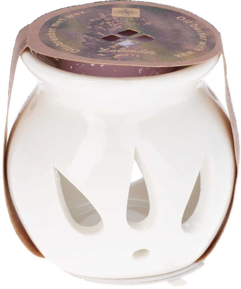 Oil Burner With Wax Melt - Assorted