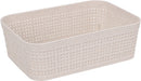 Rattan Effect Storage Basket 2 Pack - Small