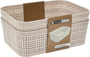 Rattan Effect Storage Basket 2 Pack - Small