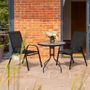 Texteline Patio Set - 2 Chairs & 60cm Table