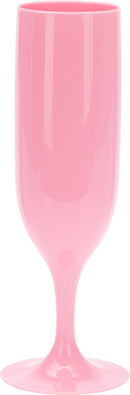 Coloured Plastic Champagne Glass Assorted