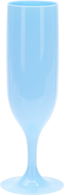 Coloured Plastic Champagne Glass Assorted