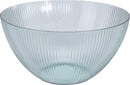 Blue Recycled Effect Plastic Bowl - Large