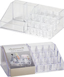 Make Up Organiser Tiered in Clear Plastic