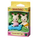 Sylvanian Families Choclate Rabbit Twins